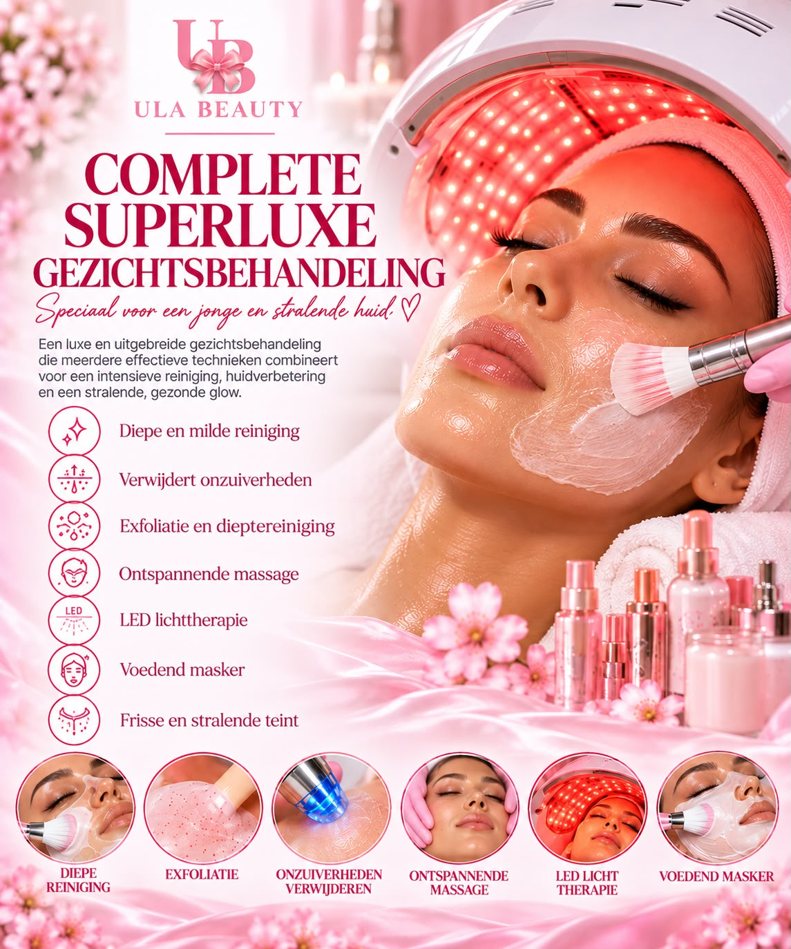 Compleet Superluxe gezichtsbehandeling